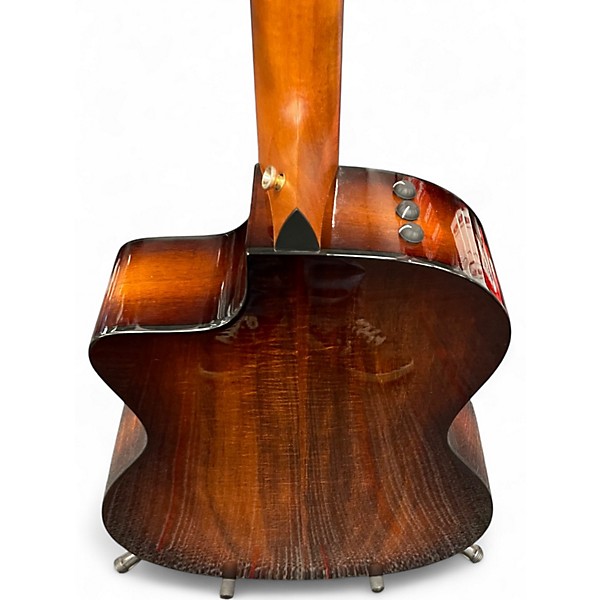 Used Taylor 224CEKDLX SHADED EDGEBURST Acoustic Electric Guitar