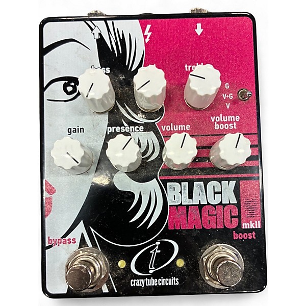 Used Crazy Tube Circuits black magic mk2 Effect Pedal