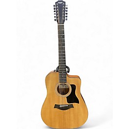 Used Taylor 150CE Natural 12 String Acoustic Electric Guitar