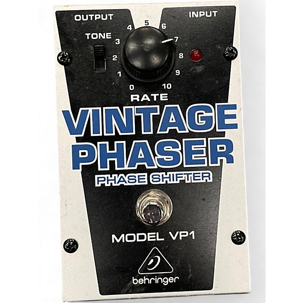 Used Behringer VP1 Vintage Phaser Effect Pedal