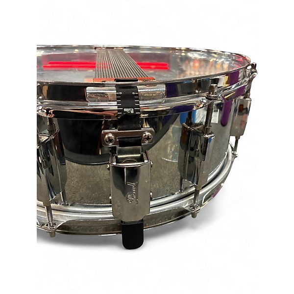 Used Pearl 5X14 Steel Shell Chrome Drum