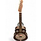 Used Fender Brown Derby Natural Resonator Guitar thumbnail