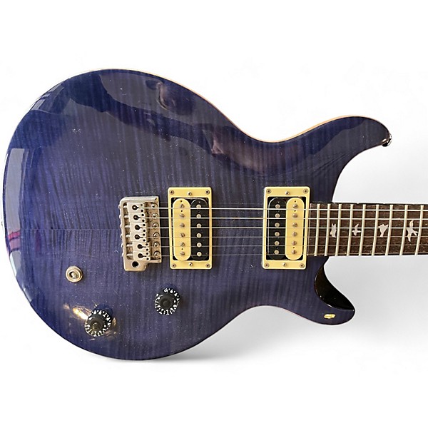 Used PRS Carlos Santana Signature SE Whale Blue Solid Body Electric Guitar