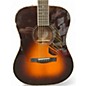 Used Fender PD220E Vintage Sunburst Acoustic Electric Guitar