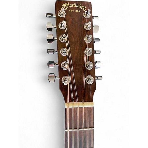 Used Martin DX2 12 STRING Natural 12 String Acoustic Electric Guitar