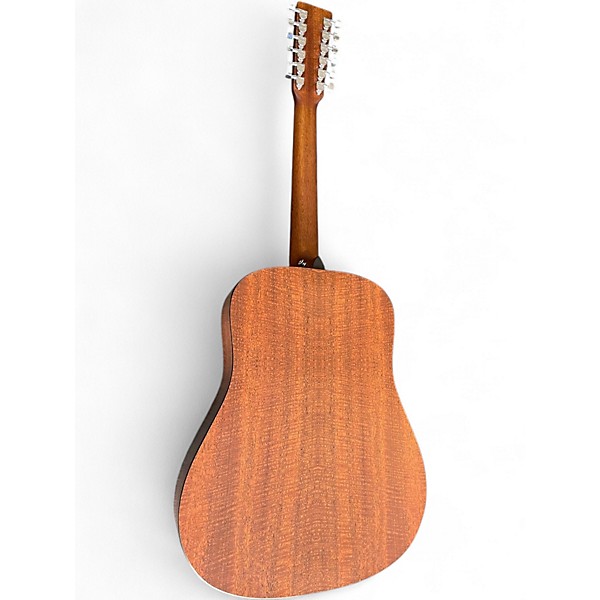 Used Martin DX2 12 STRING Natural 12 String Acoustic Electric Guitar