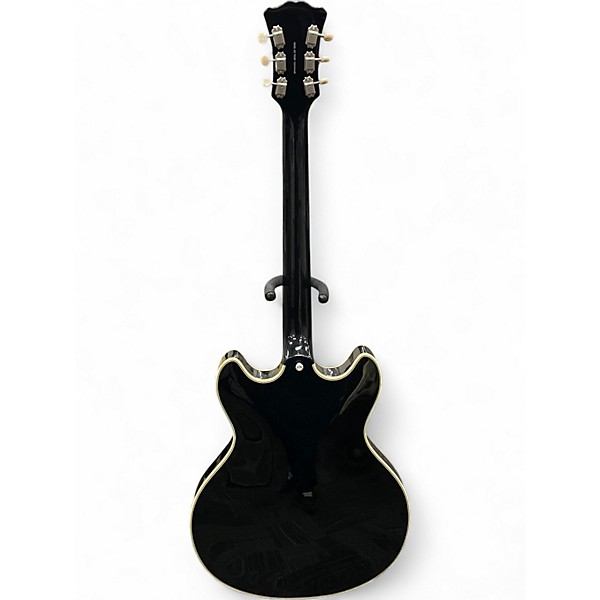 Used D'Angelico EX-DC/SP Black Hollow Body Electric Guitar