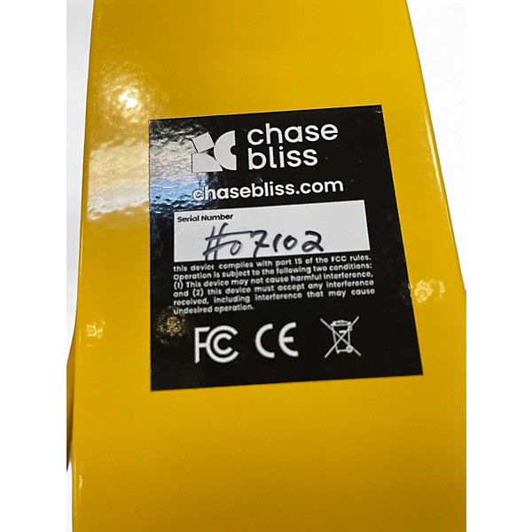 Used Chase Bliss habit Effect Pedal