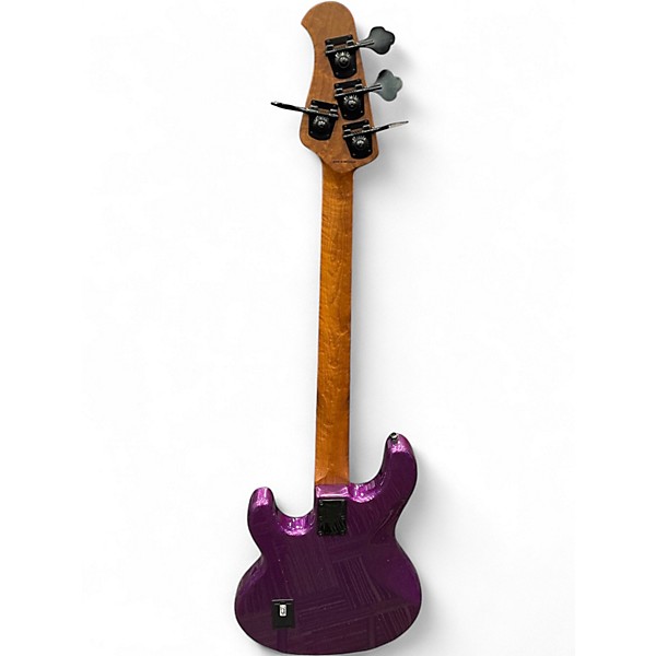 Used Sterling by Music Man STINGRAY Ray34 Purple Electric Bass Guitar