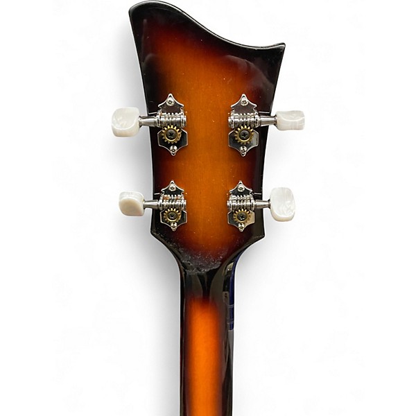 Used Hofner Ignition Series Sunburst Hollow Body Electric Guitar