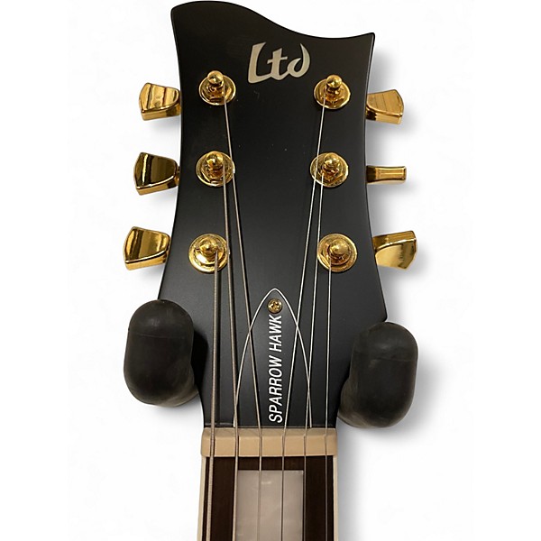 Used ESP LTD Bill Kelliher Sparrowhawk Green Burst Solid Body Electric Guitar