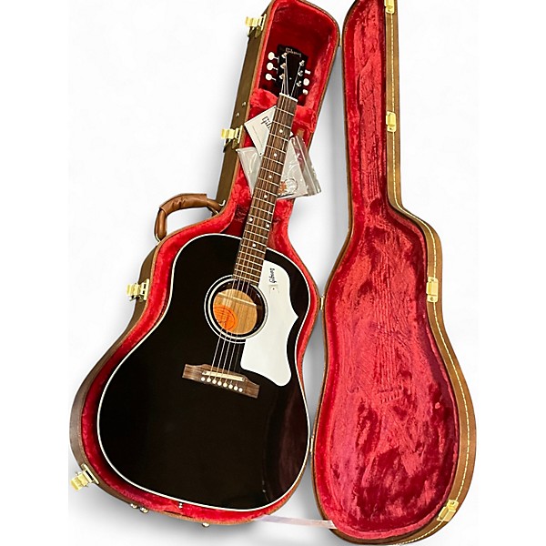 Used 2022 Gibson 60'S ORIGINAL J45 Ebony Acoustic Guitar
