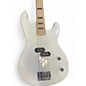 Used Glarry GP Bass Classic White Electric Bass Guitar