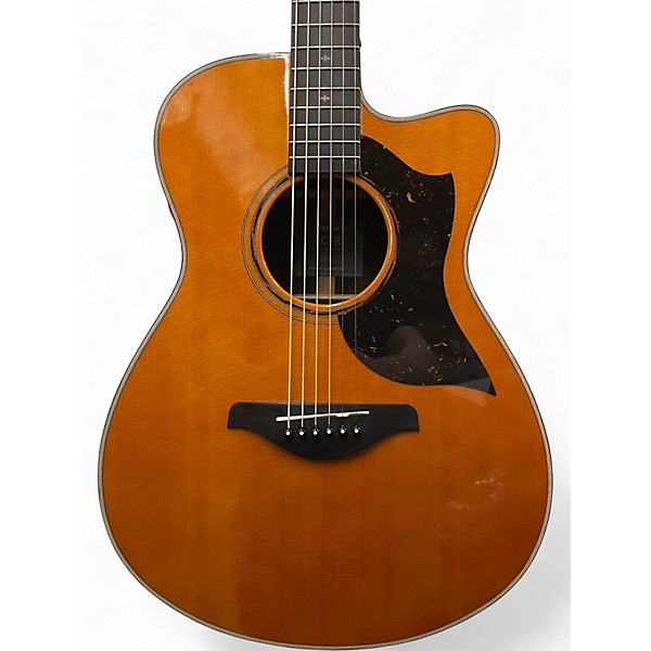 Used Yamaha AC5R Natural Acoustic Electric Guitar