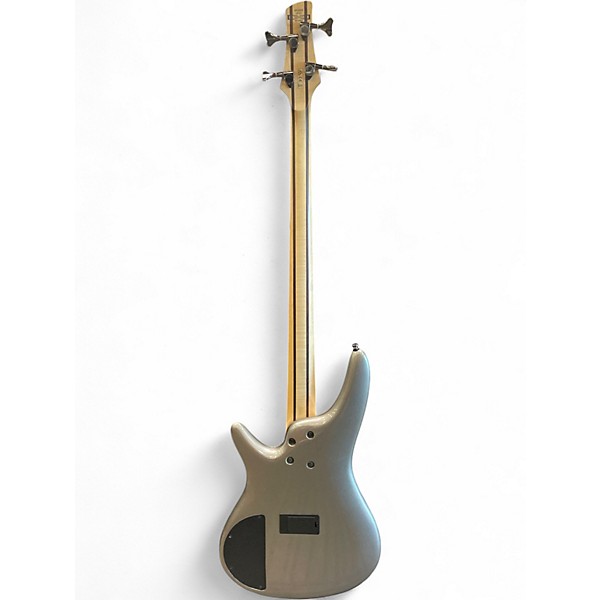 Used Ibanez SR300E Silver Electric Bass Guitar