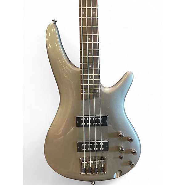 Used Ibanez SR300E Silver Electric Bass Guitar