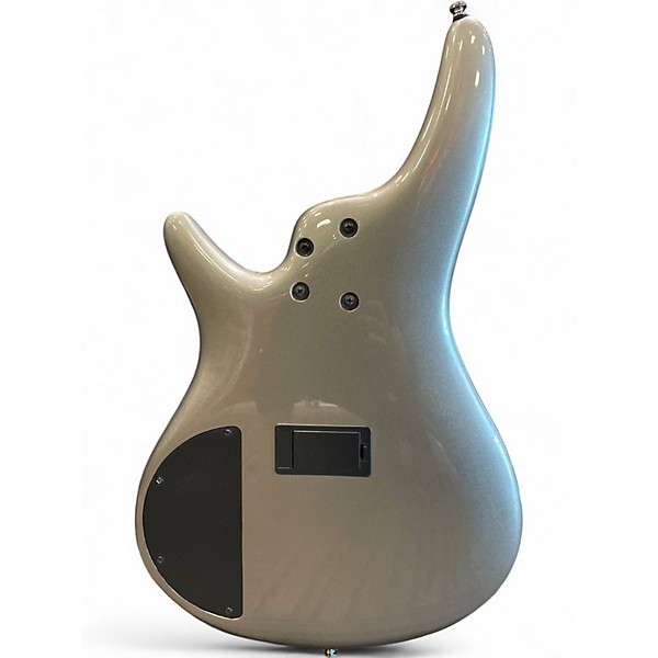 Used Ibanez SR300E Silver Electric Bass Guitar