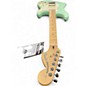 Used Fender American Performer Stratocaster HSS Satin Surf Green Solid Body Electric Guitar