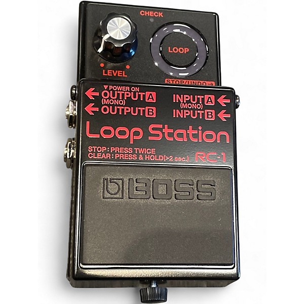 Used BOSS RC1 Loop Station Pedal