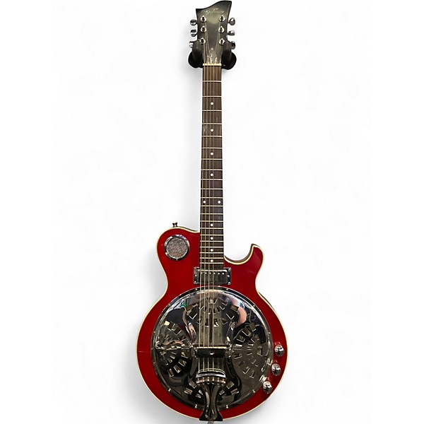 Used Jay Turser JT-RES-STR Cherry Resonator Guitar