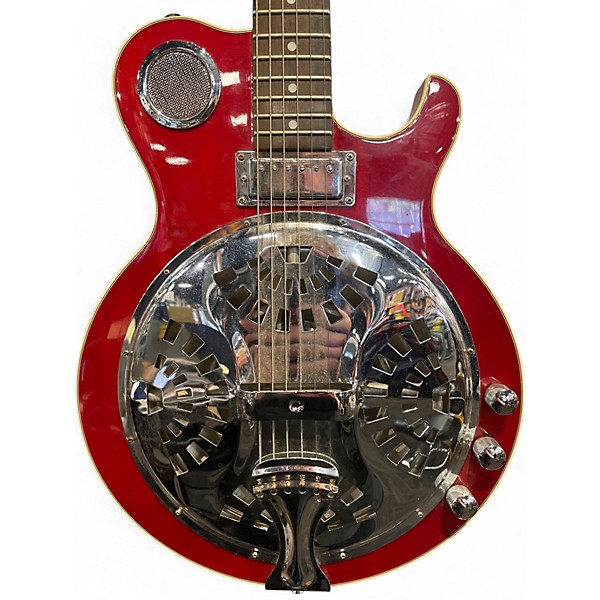 Used Jay Turser JT-RES-STR Cherry Resonator Guitar