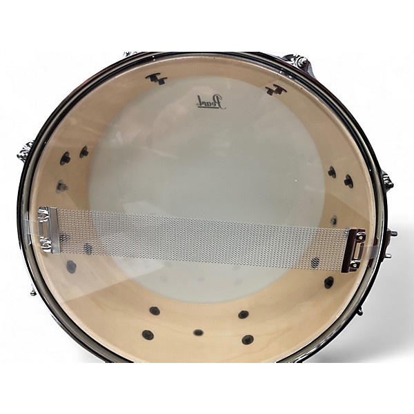 Used 2020s Pearl 14in roadshow Green Sparkle Drum