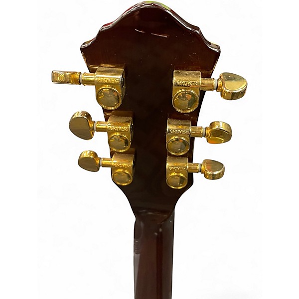 Used Michael Kelly Patriot Select Quilt Top Natural Solid Body Electric Guitar