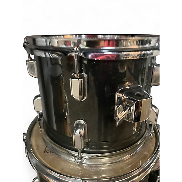 Used Dixon 5 Piece Spark shell pack Misty Black Drum Kit