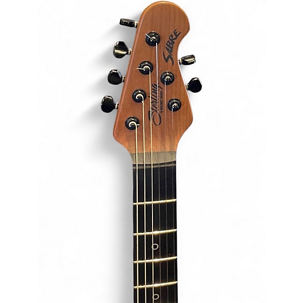 Used Sterling by Music Man Sabre Green Solid Body Electric Guitar