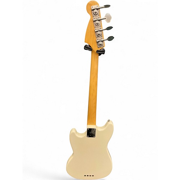 Used Fender Fender Mustang Bass CIJ Olympic White Electric Bass Guitar