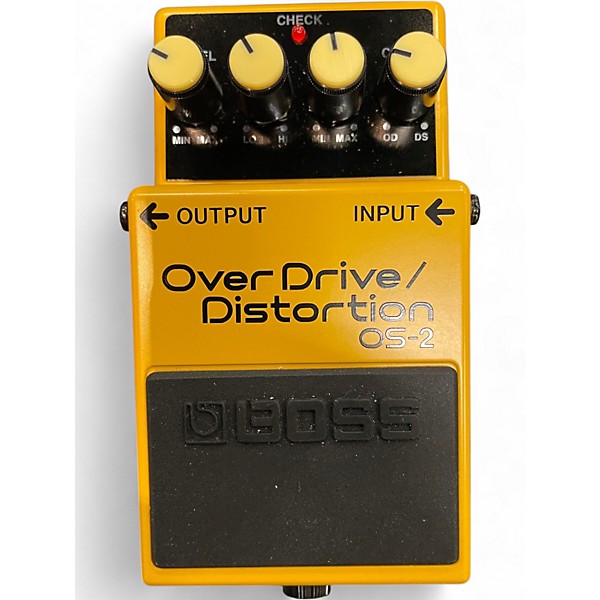 Used BOSS OS2 Overdrive Distortion Effect Pedal