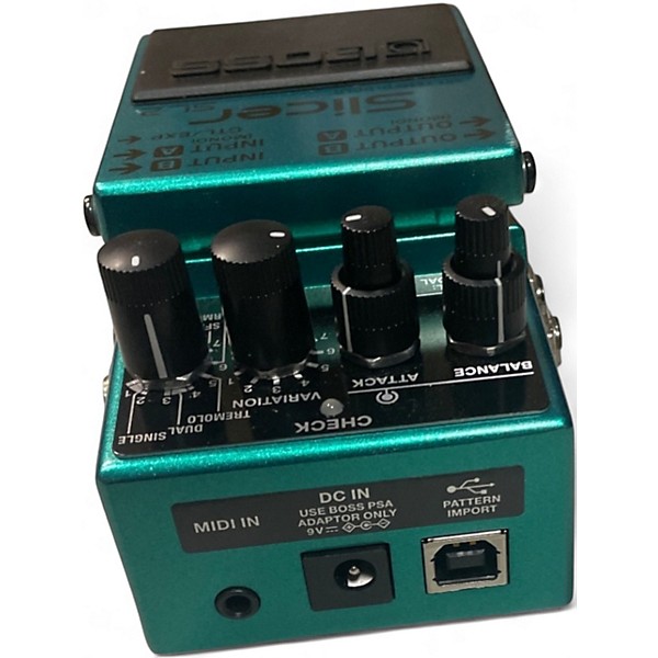 Used 2022 BOSS SL20 Slicer Twin Pedal