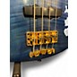 Used Warwick Corvette proline Trans Blue Electric Bass Guitar