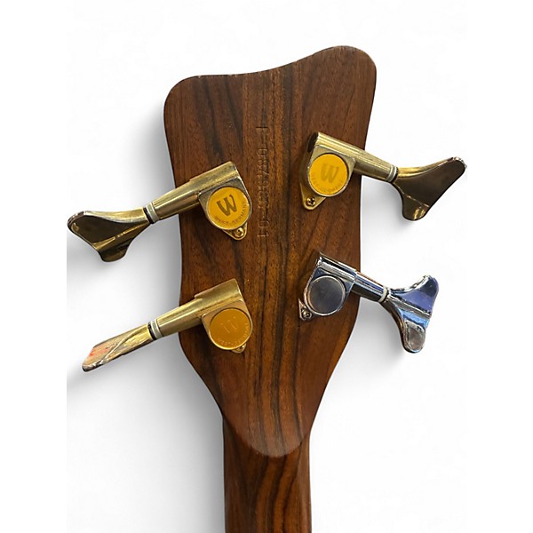 Used Warwick Corvette proline Trans Blue Electric Bass Guitar