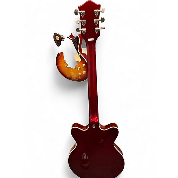 Used Gretsch Guitars G2657T Candy Apple Red Hollow Body Electric Guitar