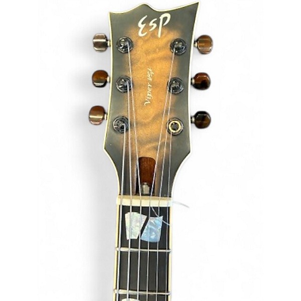 Used ESP Viper USA Brown Solid Body Electric Guitar