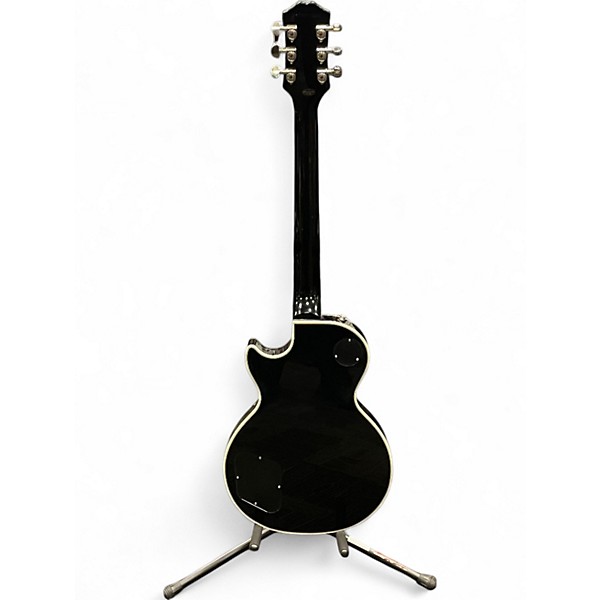 Used Epiphone Les Paul Custom Silverburst Solid Body Electric Guitar