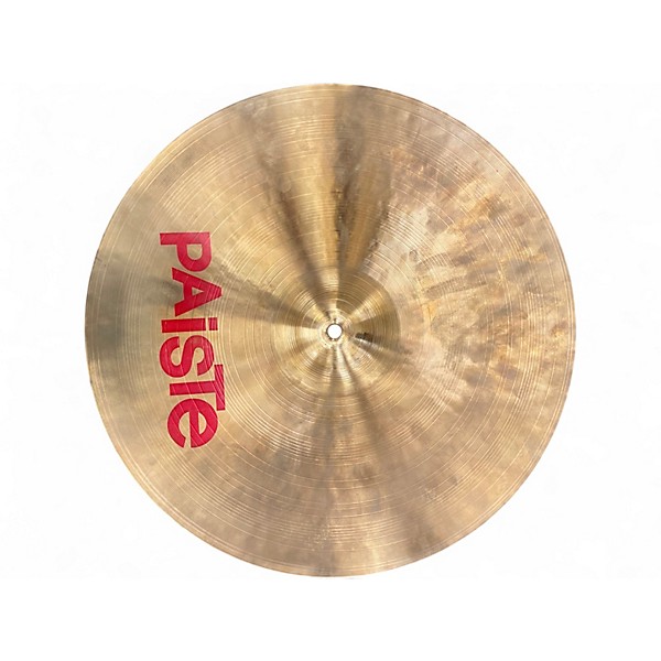 Used Paiste 18in 2002 Heavy Crash Cymbal