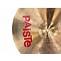 Used Paiste 18in 2002 Heavy Crash Cymbal