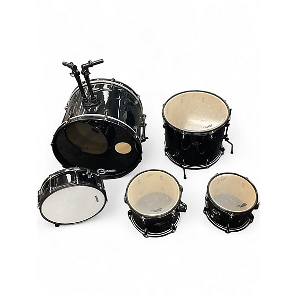 Used Sound Percussion Labs 5 Piece 5 piece Black Drum Kit
