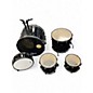 Used Sound Percussion Labs 5 Piece 5 piece Black Drum Kit