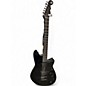 Used Reverend Descent RA Baritone Blackout (CME Exclusive) Black Baritone Guitars thumbnail