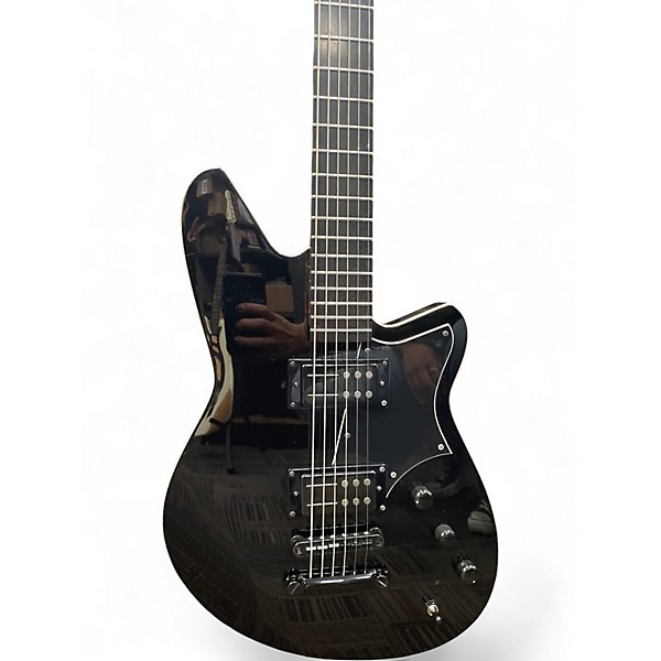 Used Reverend Descent RA Baritone Blackout (CME Exclusive) Black Baritone Guitars