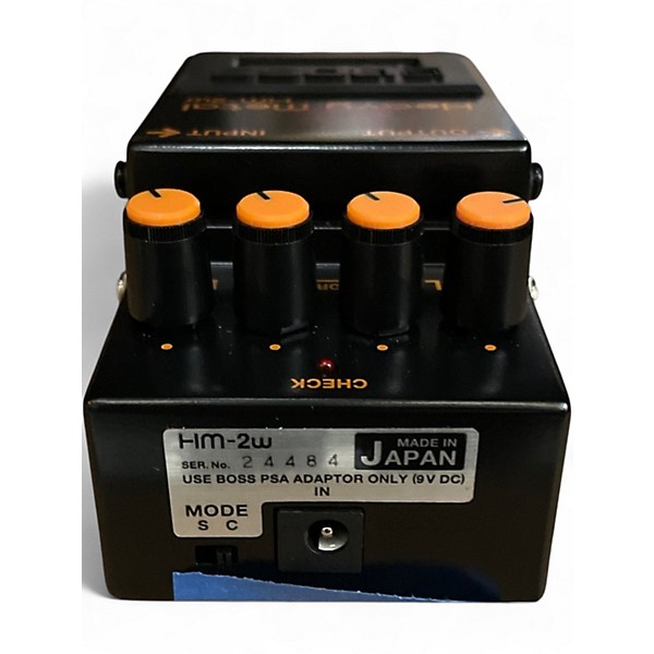 Used BOSS HM2W Effect Pedal