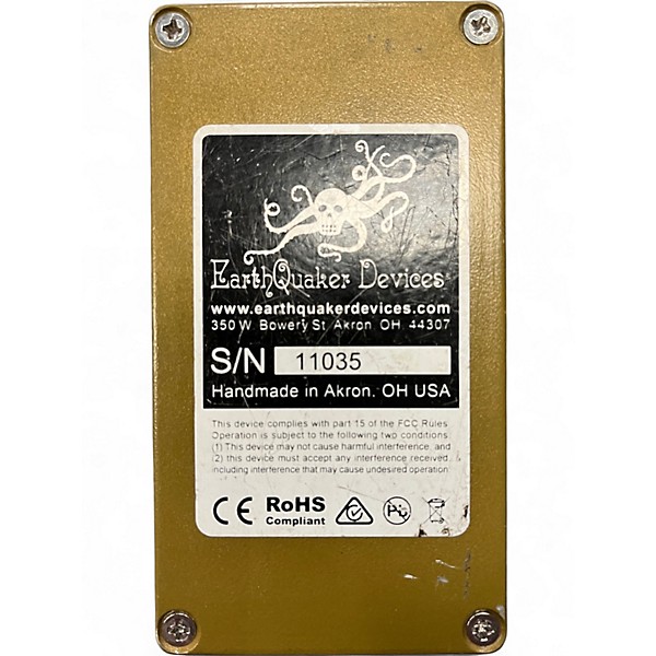 Used EarthQuaker Devices Cloven Hoof Fuzz Effect Pedal