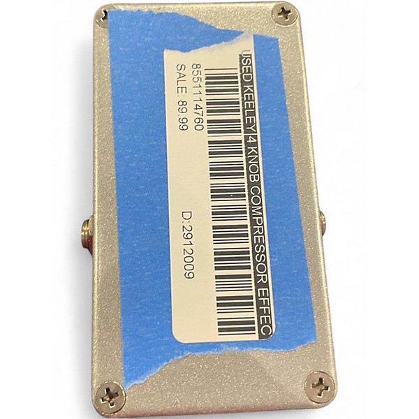 Used Keeley 4 Knob Compressor Effect Pedal