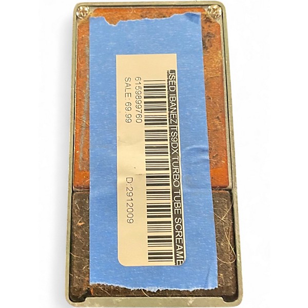 Used Ibanez TS9DX Turbo Tube Screamer Effect Pedal