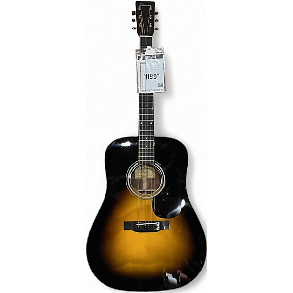 Used Eastman E10D/SB Sunburst Acoustic Guitar
