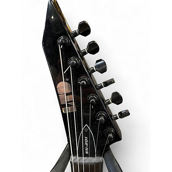 Used ESP LTD SN201 Black Solid Body Electric Guitar