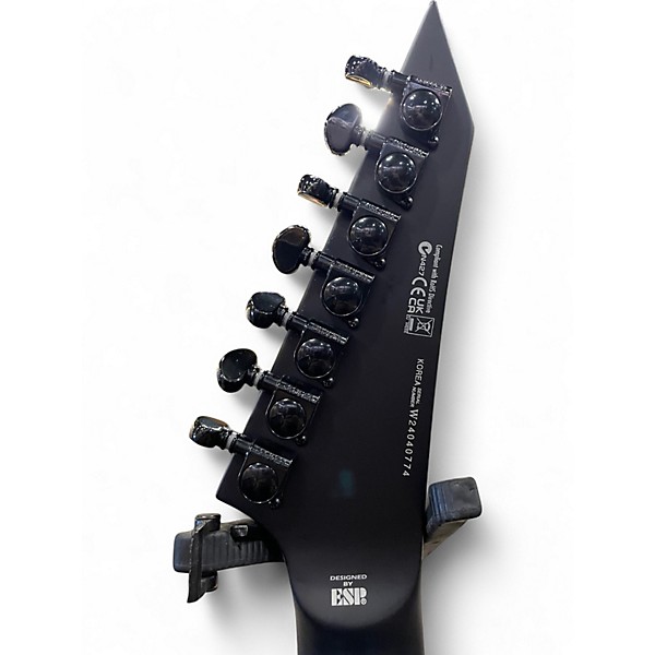 Used ESP LTD Deluxe Arrow 1007B Black Solid Body Electric Guitar